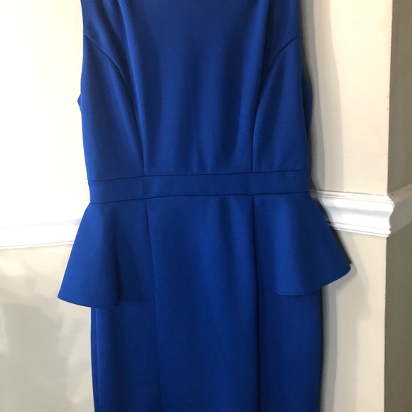 Blue Cocktail Dress Size 10 - Picture 2 of 5
